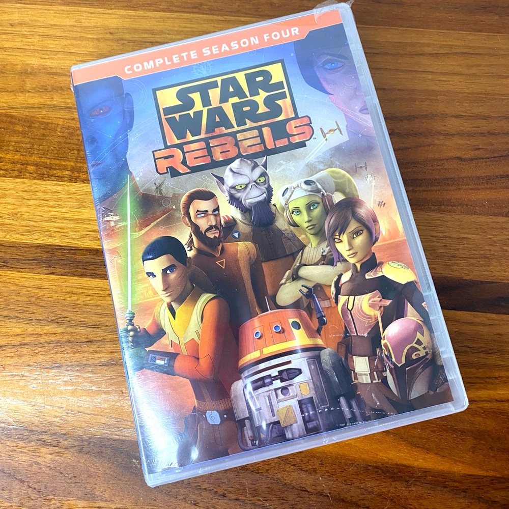 NEW Disney Star Wars Rebels Complete Season 4 DVD New & Sealed Final Season